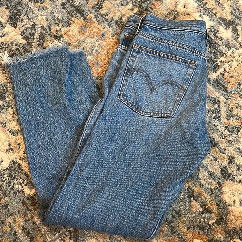 Levi’s high rise wedgie jeans